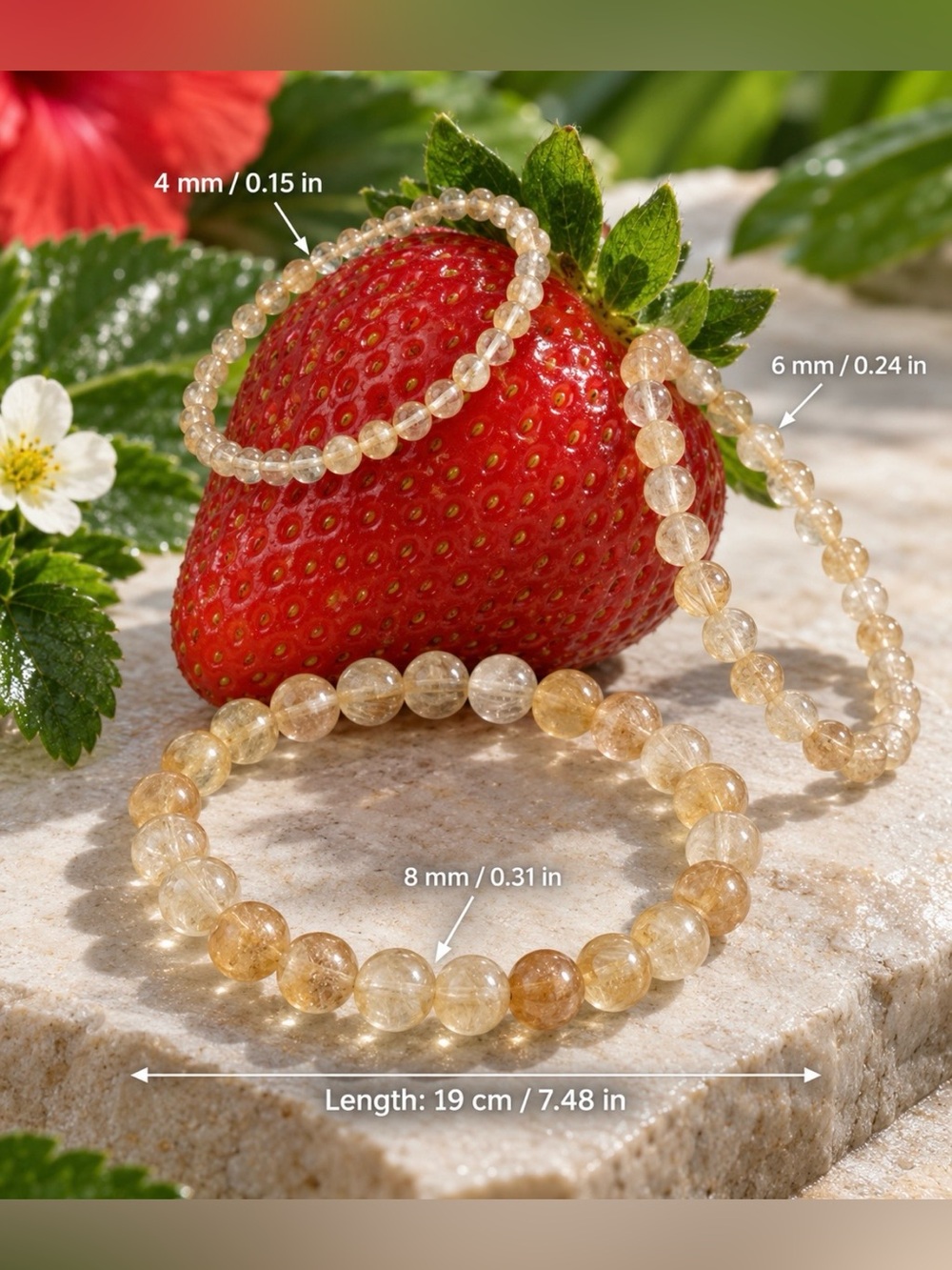 🌺Honey Stone Bracelet Set🌺